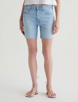Ex-Boyfriend Short Allusion Destructed Mid-Rise Bermuda WOMENS BOTTOMS Photo 2
