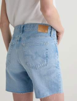 Ex-Boyfriend Short Allusion Destructed Mid-Rise Bermuda WOMENS BOTTOMS Photo 6