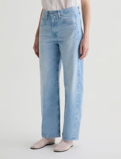 Hattie Allusion Destructed High-Rise Barrel WOMENS BOTTOMS Photo 6