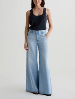Posey Allusion Mid-Rise Super Wide Leg WOMENS BOTTOMS Photo 2