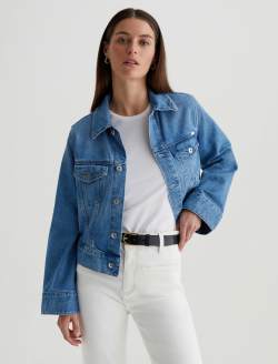 Isa Jacket Flashback Cropped Trucker Jacket WOMENS TOPS Photo 2