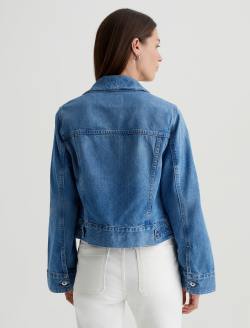 Isa Jacket Flashback Cropped Trucker Jacket WOMENS TOPS Photo 8