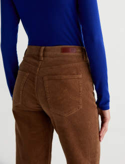Brinley Corduroy Pant Bronze Beat Mid-Rise Straight WOMENS BOTTOMS Photo 7