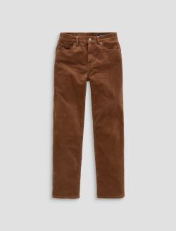 Brinley Corduroy Pant Bronze Beat Mid-Rise Straight WOMENS BOTTOMS Photo 1
