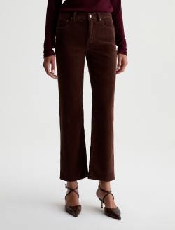 Brinley Corduroy Pant Wood Brown Mid-Rise Straight WOMENS BOTTOMS Photo 3