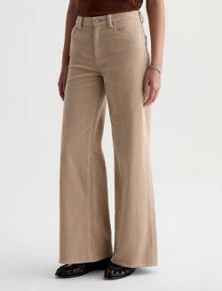 Saige Wide Leg Corduroy Pant Studio Tan Mid-Rise Fit WOMENS BOTTOMS Photo 5
