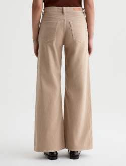 Saige Wide Leg Corduroy Pant Studio Tan Mid-Rise Fit WOMENS BOTTOMS Photo 8