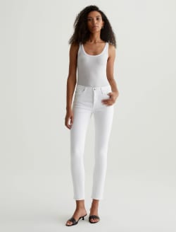 Prima White Cigarette Leg WOMENS BOTTOMS Photo 1