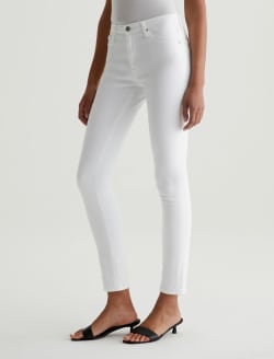 Prima White Cigarette Leg WOMENS BOTTOMS Photo 4