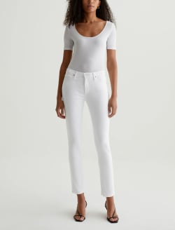 Prima Ankle White Cigarette Ankle WOMENS BOTTOMS Photo 1