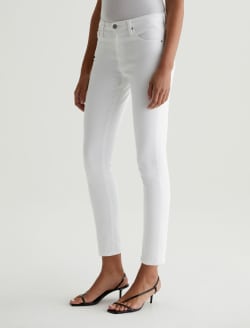 Prima Ankle White Cigarette Ankle WOMENS BOTTOMS Photo 4