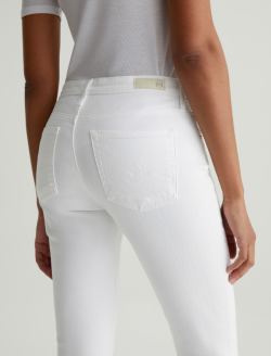 Prima Ankle White Cigarette Ankle WOMENS BOTTOMS Photo 6