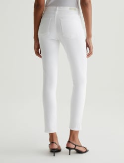 Prima Ankle White Cigarette Ankle WOMENS BOTTOMS Photo 7