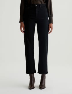 Rian Sulfur Black High-Rise Straight WOMENS BOTTOMS Photo 3