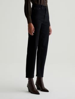 Rian Sulfur Black High-Rise Straight WOMENS BOTTOMS Photo 6