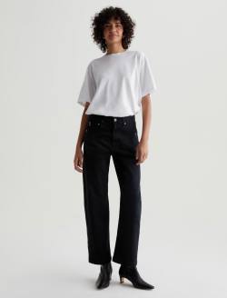 Hattie 7 Years Vintage Onyx AG-ed™ High-Rise Barrel Fit Denim WOMENS BOTTOMS Photo 1