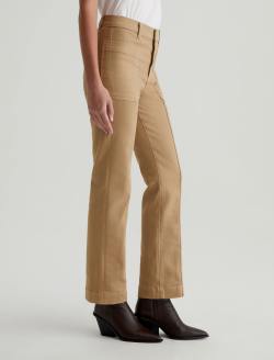 Lila Sandstone Mist Mid-Rise Utility Straight WOMENS BOTTOMS Photo 5