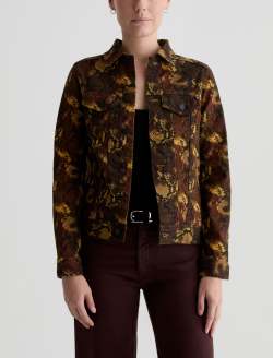 Mya Jacket Poison Lace Raleigh Brown Classic Fit Jacket WOMENS TOPS Photo 1