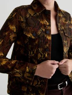 Mya Jacket Poison Lace Raleigh Brown Classic Fit Jacket WOMENS TOPS Photo 2