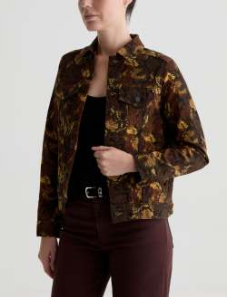Mya Jacket Poison Lace Raleigh Brown Classic Fit Jacket WOMENS TOPS Photo 6