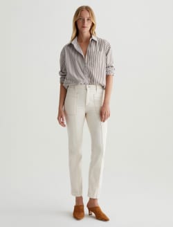 Women Lila White Oat at AG Jeans Official Store