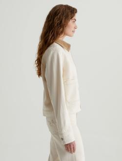 Women Jo Jacket White Oat/Sandstone Mist at AG Jeans
