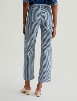 Kassie Nordic Stripe Indigo Multi High-Rise Wide Leg Crop WOMENS BOTTOMS Photo 8