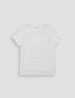 Zoie Tee White Relaxed Top WOMENS TOPS Photo 1