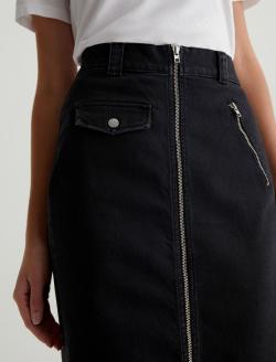新品タグ付　アパルトモン　Knit Flare Skirt ブラック　36 新品タグ付 アパルトモン Knit Flare Skirt ブラック 36