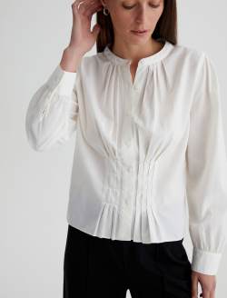 Adalyn Powder Pintuck Blouse WOMENS TOPS Photo 3