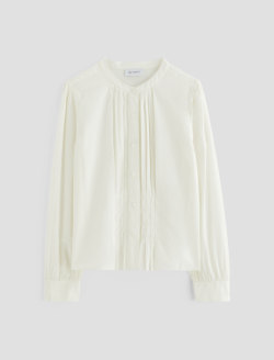 Adalyn Powder Pintuck Blouse WOMENS TOPS Photo 1