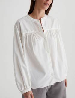 Maven Powder Shirred Blouse WOMENS TOPS Photo 3