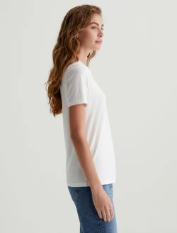 Jagger Crew Ivory Dust Classic Crew Neck WOMENS TOPS Photo 3