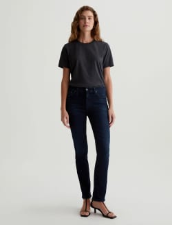 Jagger Crew Ink Stone Classic Crew Neck WOMENS TOPS Photo 4