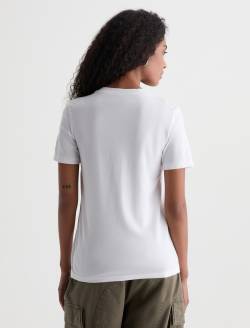 Jagger Crew Cali Dream True White Classic Graphic Tee WOMENS TOPS Photo 5