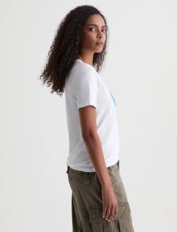 Jagger Crew Cali Dream True White Classic Graphic Tee WOMENS TOPS Photo 7