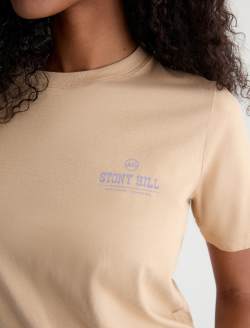 Jagger Crew Stony Hill Wheat Field Classic Graphic Tee WOMENS TOPS Photo 3