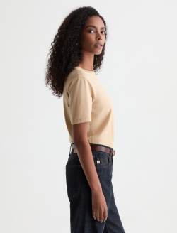 Jagger Crew Stony Hill Wheat Field Classic Graphic Tee WOMENS TOPS Photo 4