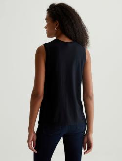 Jagger Muscle Tank True Black Classic Muscle Tank WOMENS TOPS Photo 7