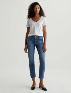 Jagger Vee True White Classic  Vee Neck WOMENS TOPS Photo 4