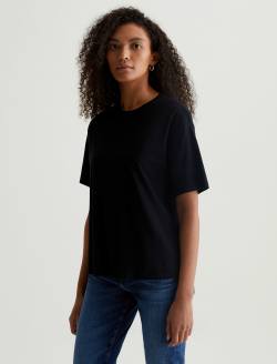 Karter Ex-Boyfriend True Black Oversized Crew Neck WOMENS TOPS Photo 3