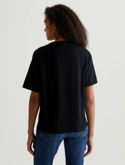 Karter Ex-Boyfriend True Black Oversized Crew Neck WOMENS TOPS Photo 7