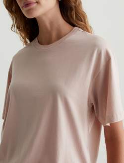 Karter Ex-Boyfriend Vintage Pink Oversized Crew Neck WOMENS TOPS Photo 2