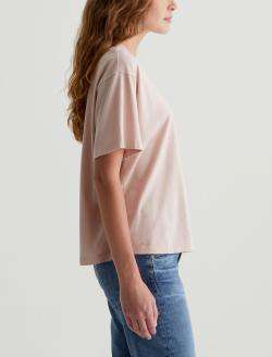 Karter Ex-Boyfriend Vintage Pink Oversized Crew Neck WOMENS TOPS Photo 6
