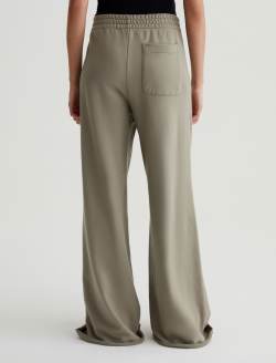 Renee Sweatpant Dried Parsley Relaxed Fit Wide Leg Pant WOMENS BOTTOMS Photo 6