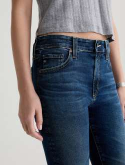 Farrah Skinny Ankle Havana Mid-Rise Skinny Ankle WOMENS BOTTOMS Photo 4