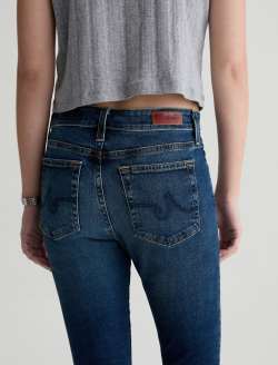 Farrah Skinny Ankle Havana Mid-Rise Skinny Ankle WOMENS BOTTOMS Photo 7