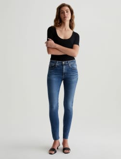 Farrah Skinny Ankle 12 Years Fluid AG-ed™ Mid-Rise Skinny Ankle Denim WOMENS BOTTOMS Photo 1