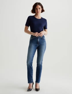 Mari 14 Years Bristol AG-ed™ Mid-Rise Slim Straight Leg Denim WOMENS BOTTOMS Photo 2