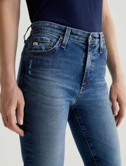 Mari 14 Years Bristol AG-ed™ Mid-Rise Slim Straight Leg Denim WOMENS BOTTOMS Photo 4